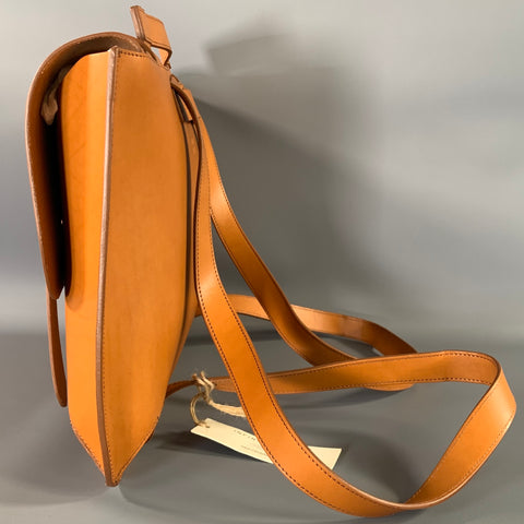 INFINITY FIRENZE Brown Leather Briefcase Bag