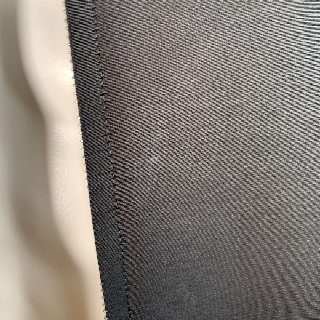 RICK OWENS Size 38 Black Cotton Blend Blouson Zip Up Jacket