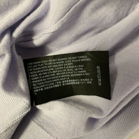 THEORY Size XS Lavender Wool Blend Pull On Pullover