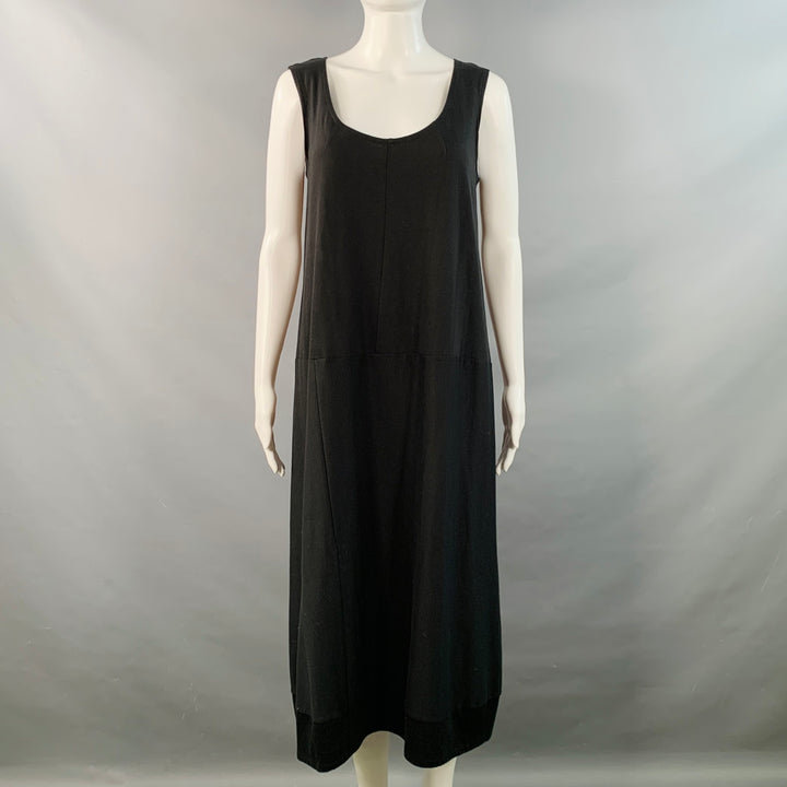 COMME des GARCONS Vintage 1992 Size M Black Cotton Tank Dress