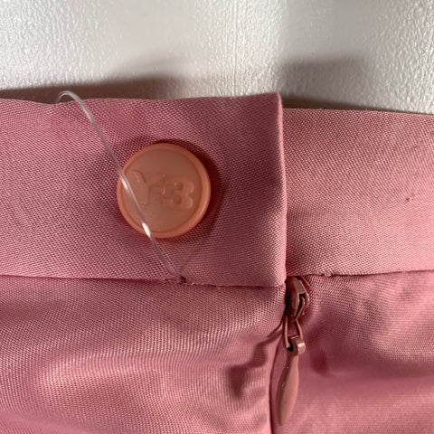 YOHJI YAMAMOTO Size M Pink Solid One pocket Mid-Calf Skirt