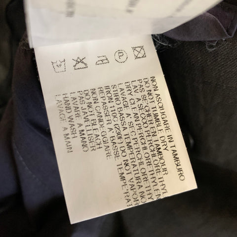 RICK OWENS SS2011 Chest Size Grey Dark Grey Linen Cotton Silk Sport Coat