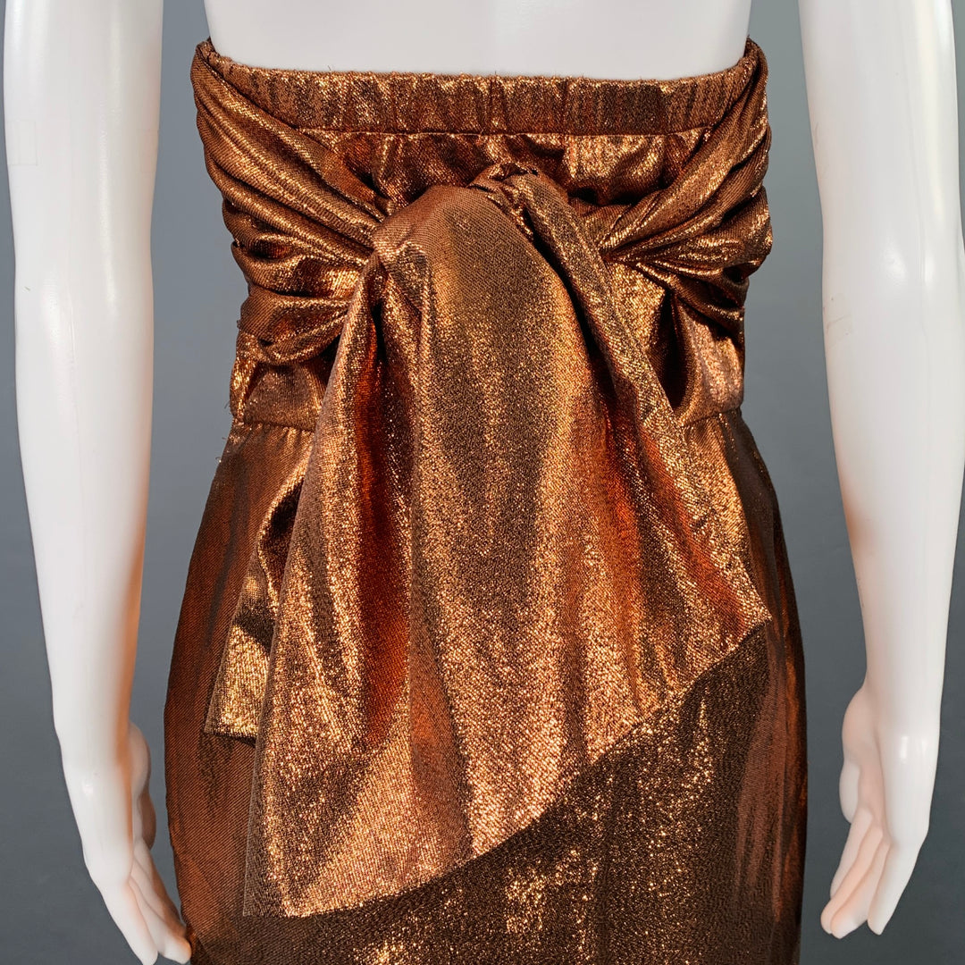 gold metallic cocktail dress Boden Women's Gold Metallic Shift Dress main image 1