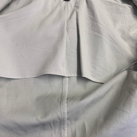 JOHN VARVATOS Size M Grey Cotton Linen Notch Lapel Sport Coat