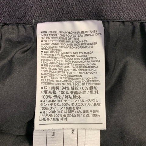 ARCTERYX Size S Black Nylon Blend Elastic Waistband Casual Pants