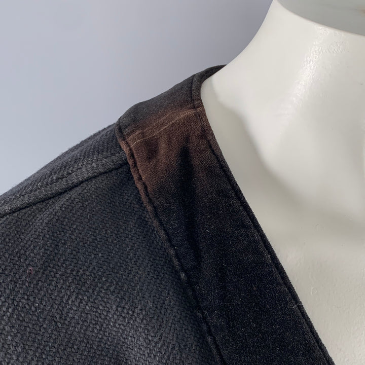 NEIGHBORHOOD Size XL Black Cotton Cardigan Coat