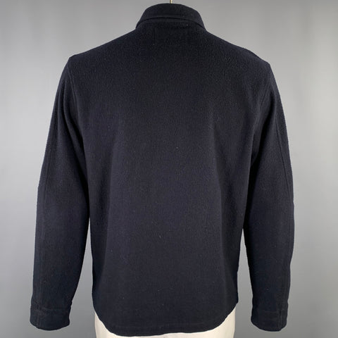 Veste boutonnée OUR LEGACY taille 40 en laine, polyester et cachemire noir marine