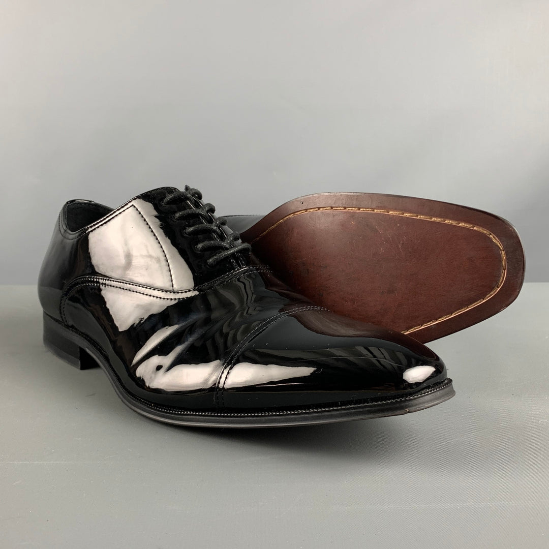 FLORSHEIM Taille 11 Chaussures à lacets noires à bout droit
