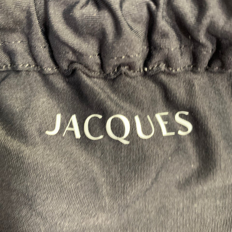 JACQUES Size S Grey Nylon Blend Drawstring Shorts