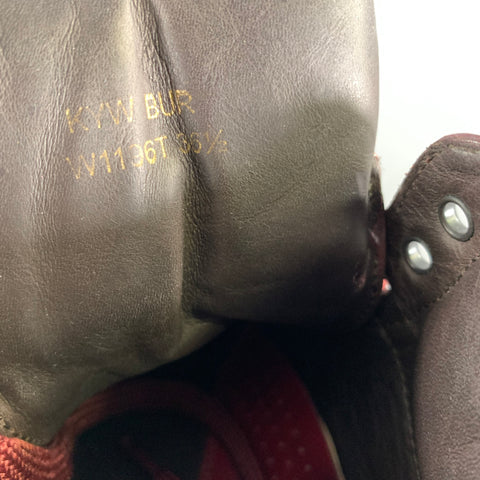 TOM FORD Size 6.5 Burgundy Leather High Top Sneakers