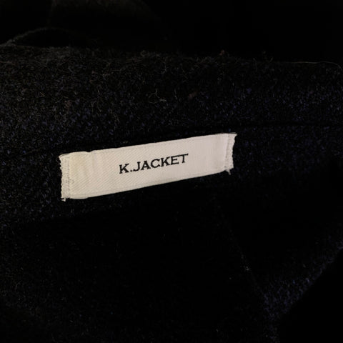 BOGLIOLI Chest Size 48 Navy Blue Wool Cashmere Notch Lapel Sport Coat