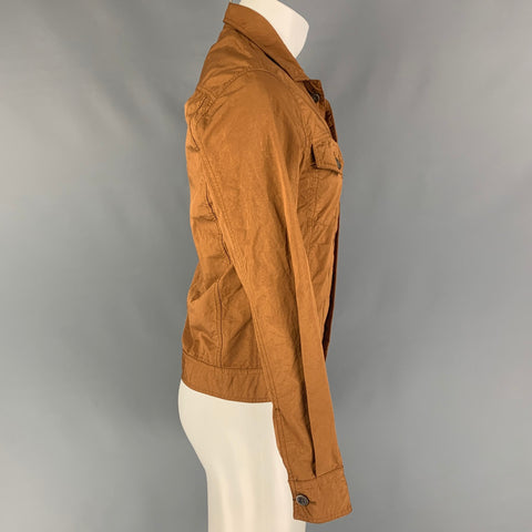 TOMORROWLAND Tinted Size XS Tan Polyester Nylon Trucker Jacket