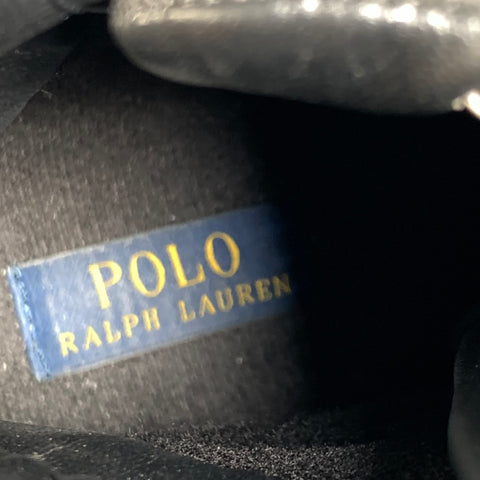 POLO by RALPH LAUREN Size 11 Black Mixed Fabrics Leather Suede Hike Boots