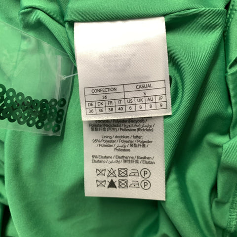 ROTATE Size S Green Polyester Maxi Dress