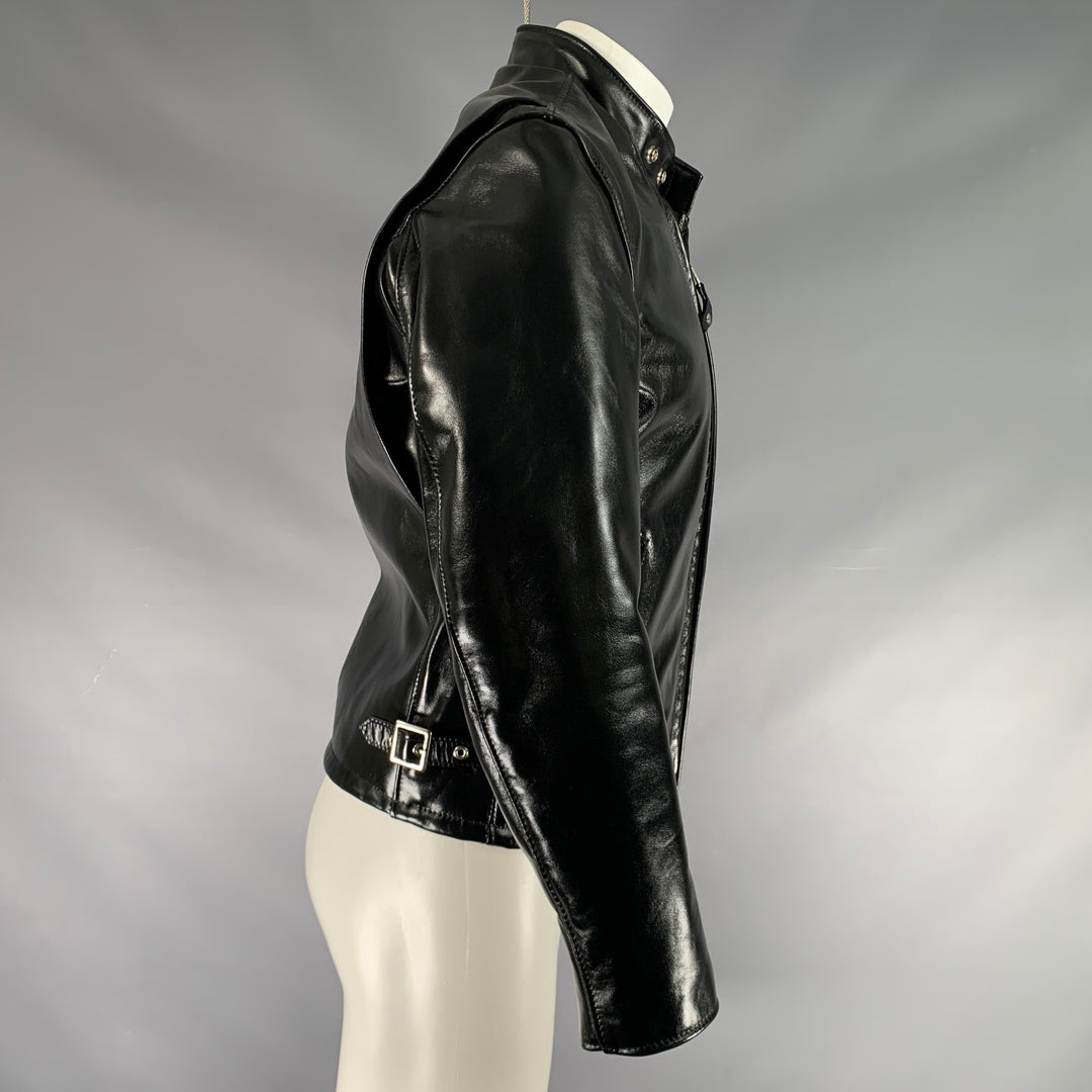 PERFECTO by SCHOTT N.Y.C Size 38 Black Leather Motorcycle Jacket