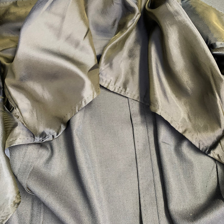 SARTORIO Size 44 Regular Navy Wool Notch Lapel Sport Coat