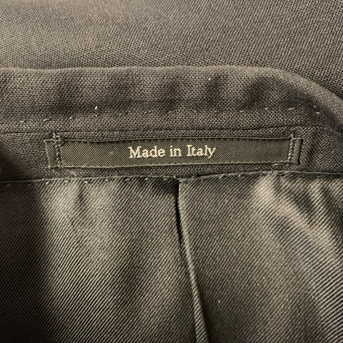GUCCI Chest Size 40 Black Wool Mohair Tuxedo