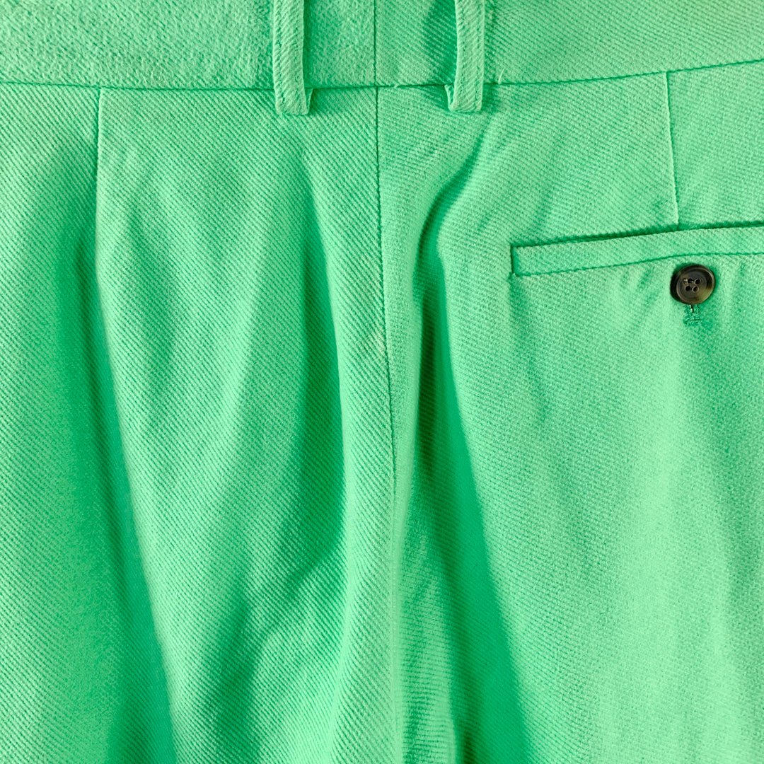 SIES MARJAN Size 30 Green Mint Twill Cotton Velvet Straight Casual Pants