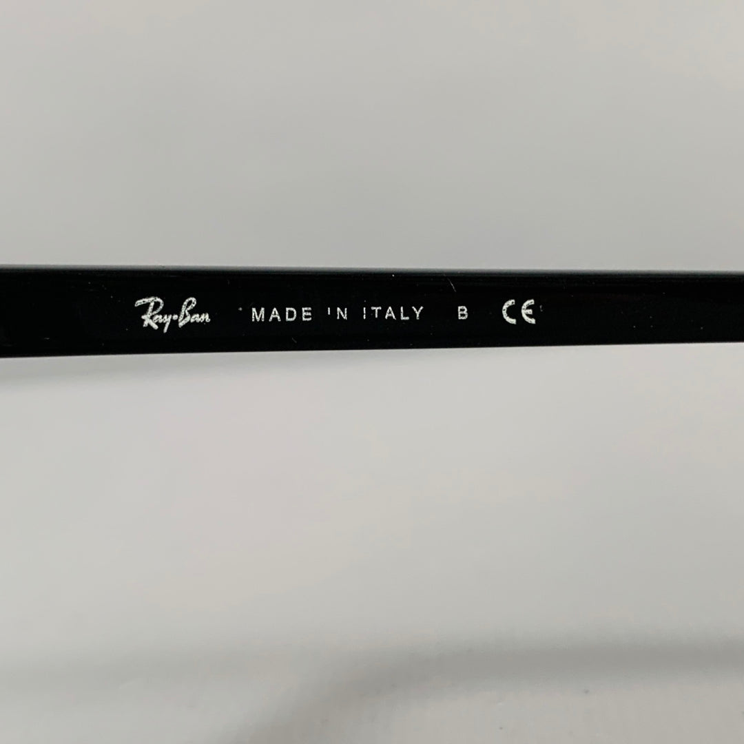 RAY-BAN -Clubmaster Classic- Blue Black Acetate Metal Sunglasses