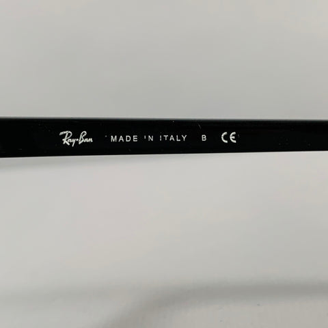 RAY-BAN -Clubmaster Classic- Blue Black Acetate Metal Sunglasses