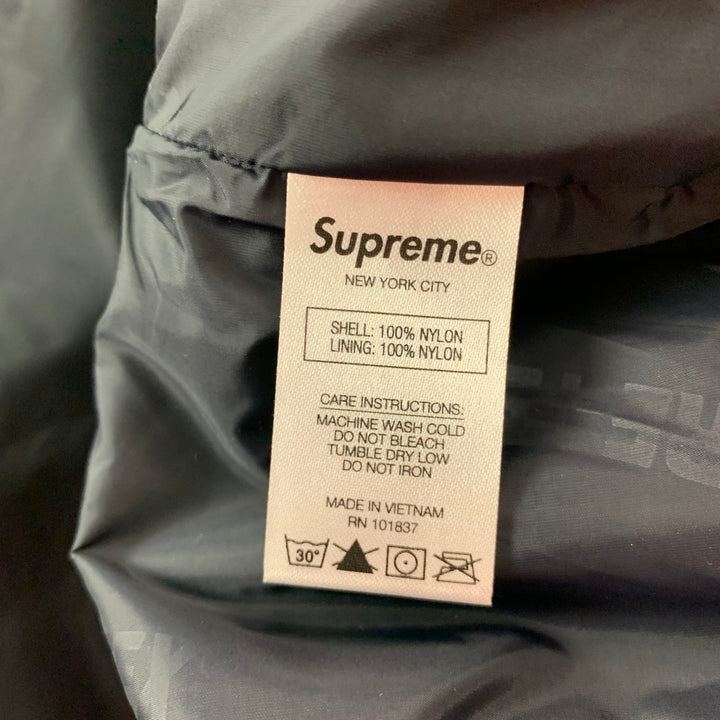 SUPREME Size S Black Nylon Windbreaker Jacket