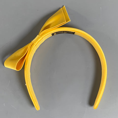LOUIS VUITTON Yellow Grosgrain Ribbon Hats