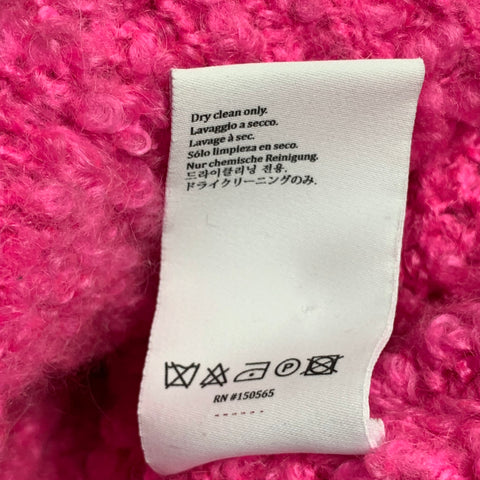 SIES MARJAN Size S Pink Acrylic Blend Knit Turtleneck Pullover