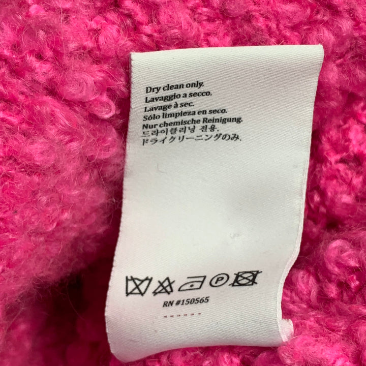 SIES MARJAN Size S Pink Acrylic Blend Knit Turtleneck Pullover