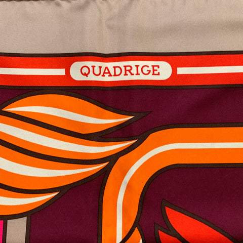 HERMES Multi-Color Print Silk Scarves