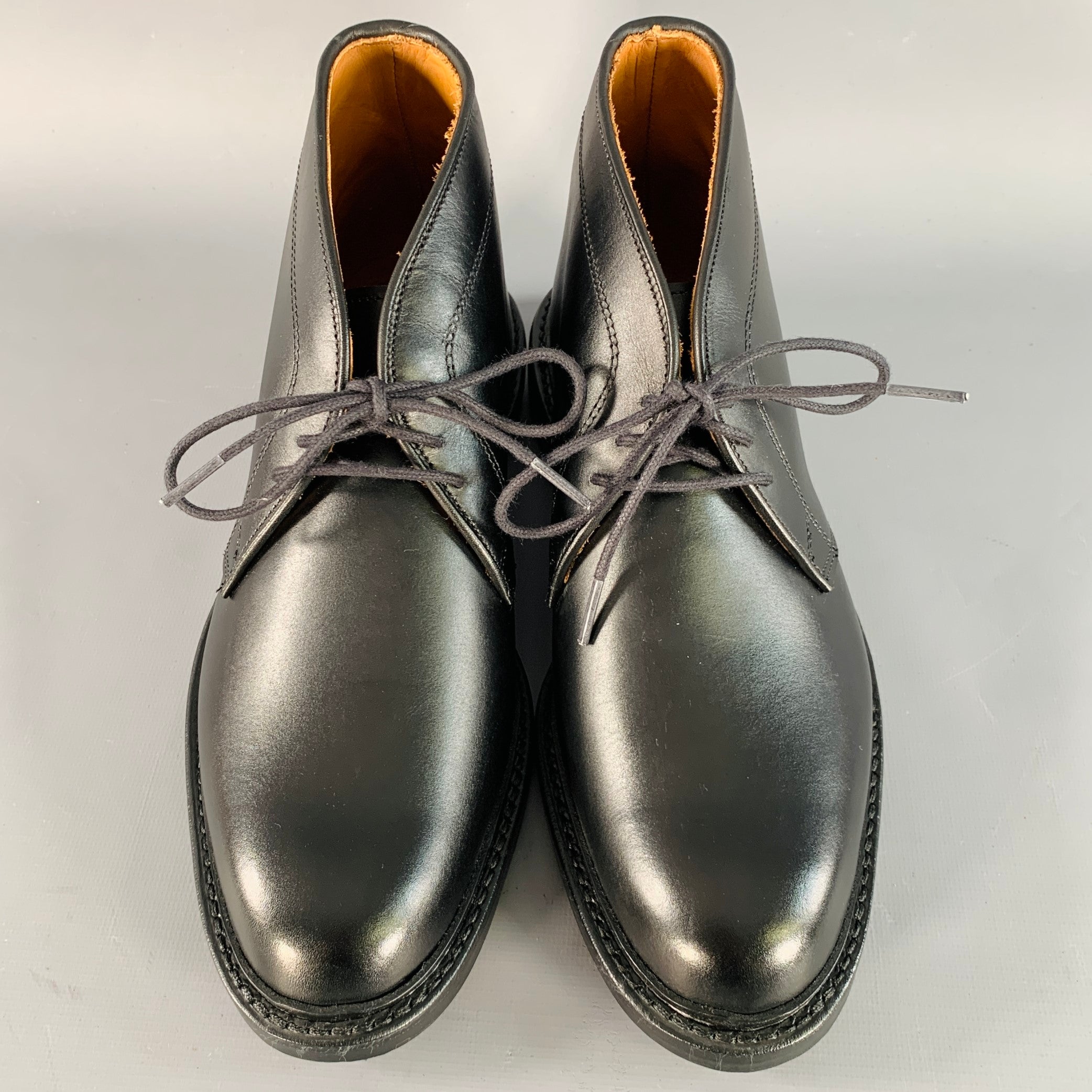 Allen Edmonds Dundee レザーブーツ7E ALLEN EDMONDS Size 7 Dundee Black Leather Chukka Ankle Boots – Sui