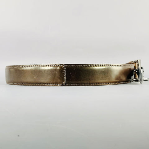 ALLEN EDMONDS Size 34 Cordovan Avenue II Brown Shell Cordovan Leather Belt