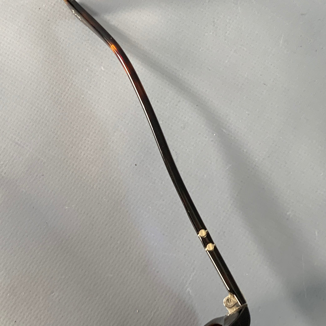PERSOL Brown Tortoiseshell Acetate Polarized Sunglasses