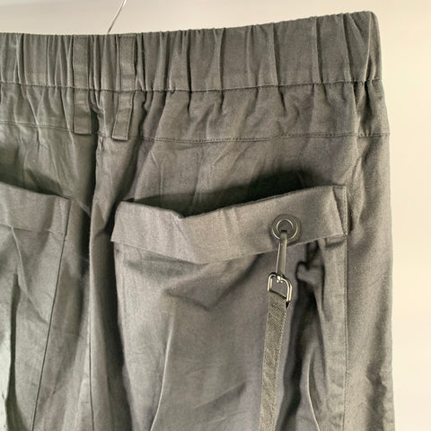 STUDIO B3 Size M Black Drop crotch Casual Pants