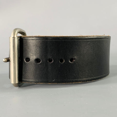 MR. S LEATHER Black Leather Armband