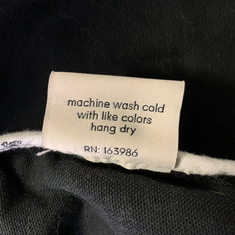 IMPERFECTS Size M Black Cotton Chore Jacket