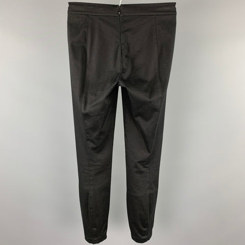 RALPH LAUREN Blue Label Talla 2 Leggings de algodón negro