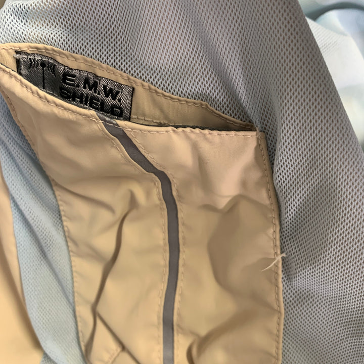 PAUL & SHARK Size M Typhoon 20000 Cream Zip Coat