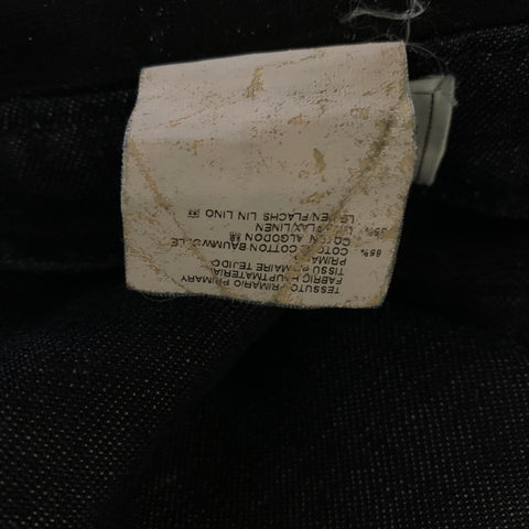 MAISON MARGIELA Size 30 Navy Cotton Narrow leg Casual Pants