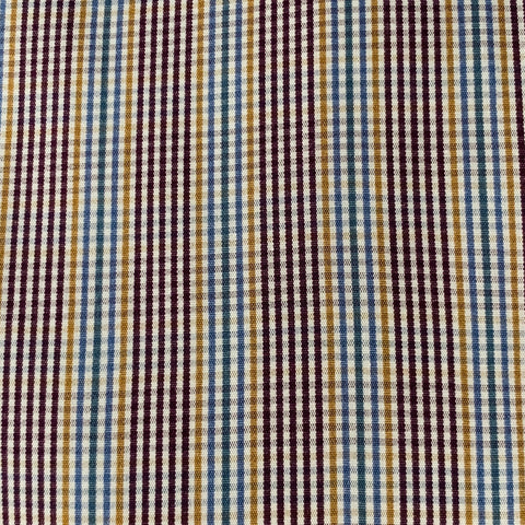 LORENZO UOMO Size XL Multi Color Checkered Cotton Long Sleeve Shirt