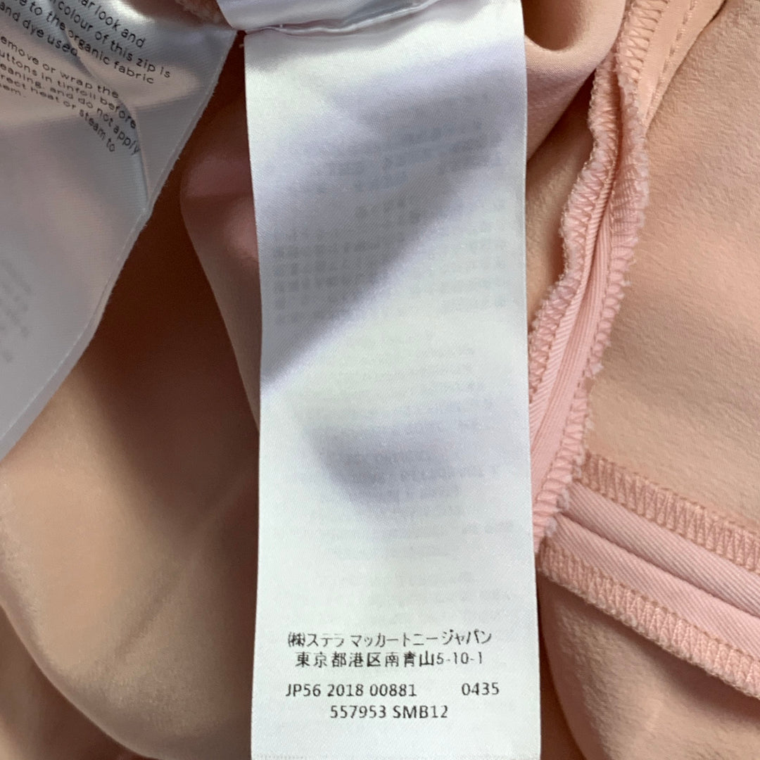 STELLA McCARTNEY Size 4 Light Pink Wool Slim Fit Flat Front Dress Pants