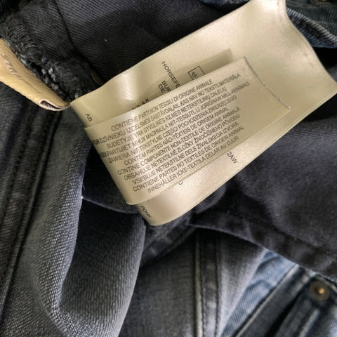 BURBERRY BRIT Size 36 Navy Wash Cotton Straight leg Jeans