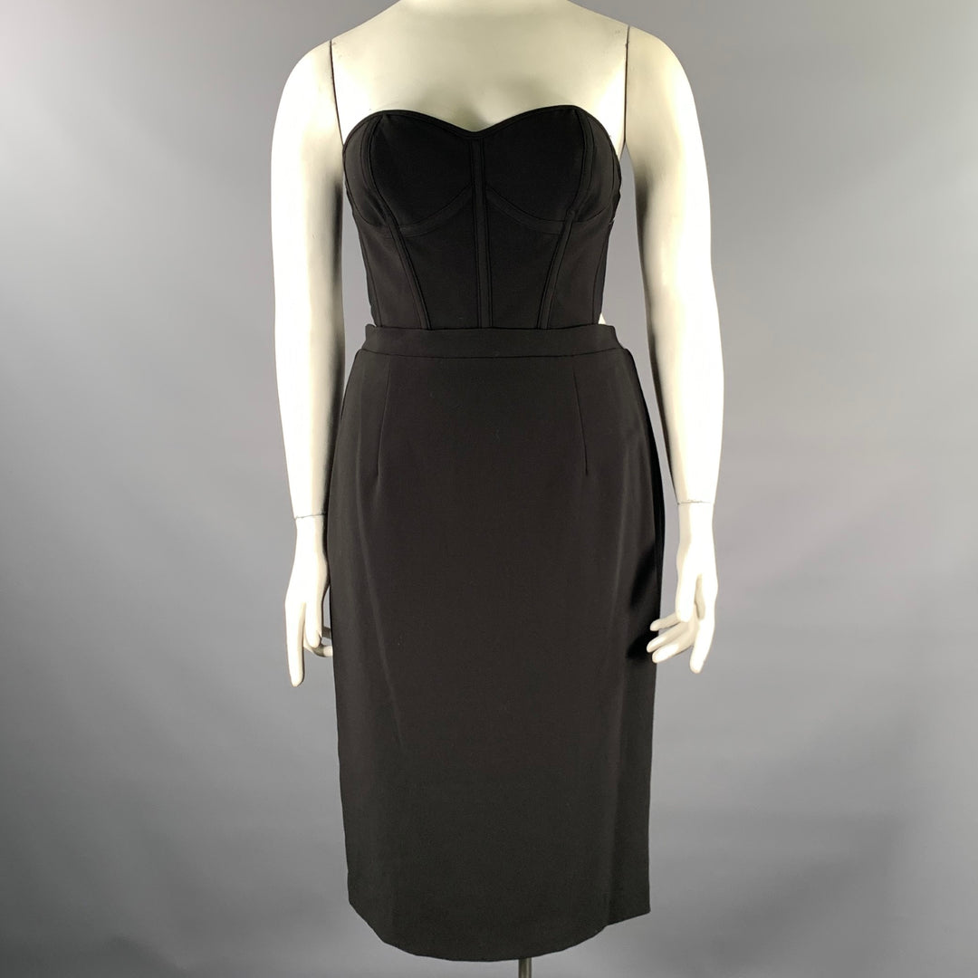 black halo cocktail dresses Black Halo Solea Gown in Pearl