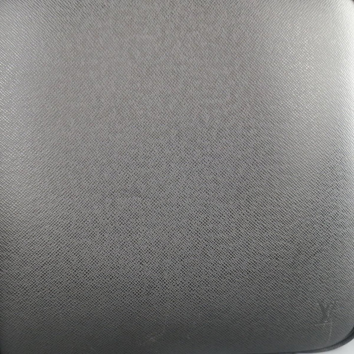 LOUIS VUITTON Black Leather ODESSA ARDOISE Computer Briefcase Bag