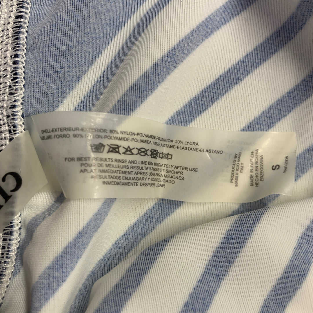 CHARLIE Size S Navy White Red Stripe Nylon Blend Speedo