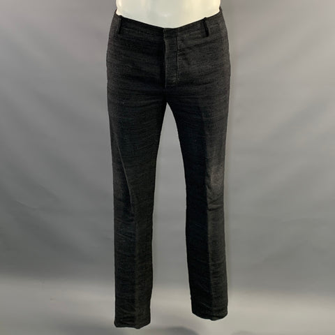 LABEL UNDER CONSTRUCTION Chest Size 42 Grey Gunmetal Textured 34 Suit