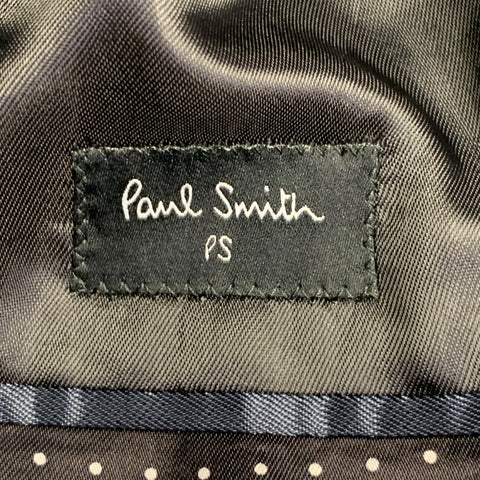 PS by PAUL SMITH Size 40 Black Wool Blend Notch Lapel Suit