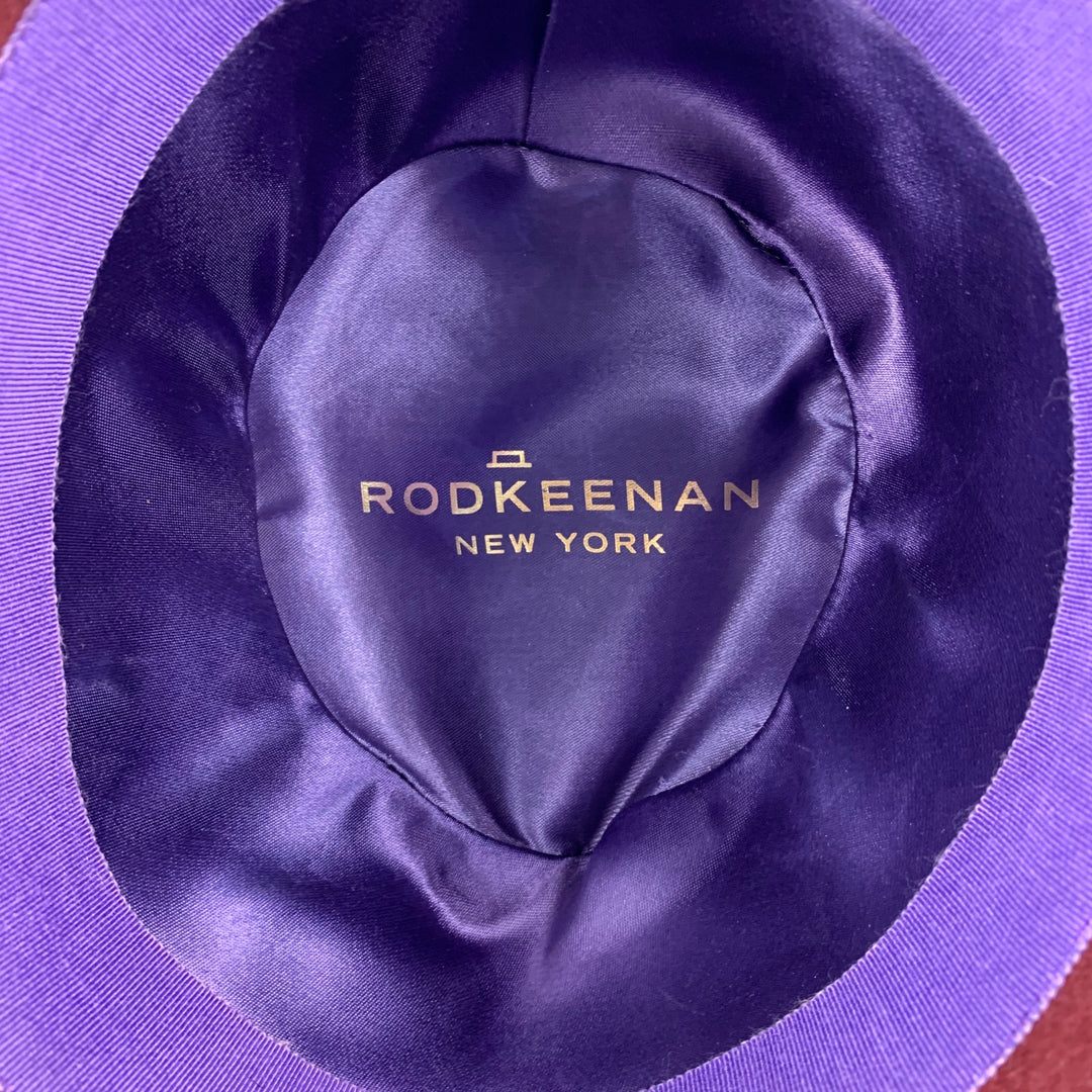 Vintage ROD KEENAN Burgundy Felt Derby Hats – Sui Generis  display picture 1