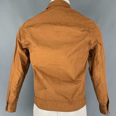 TOMORROWLAND Tinted Size XS Tan Polyester Nylon Trucker Jacket