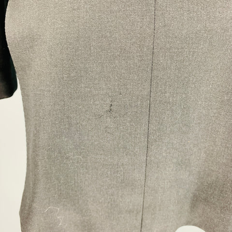 TOM FORD Taille 38 Manteau de sport à revers en laine grise