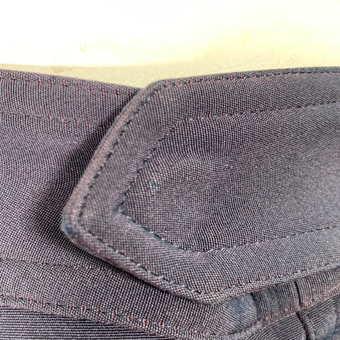 LOUIS VUITTON SS19 Size 34 Navy Blue Polyester Utility Casual Pants